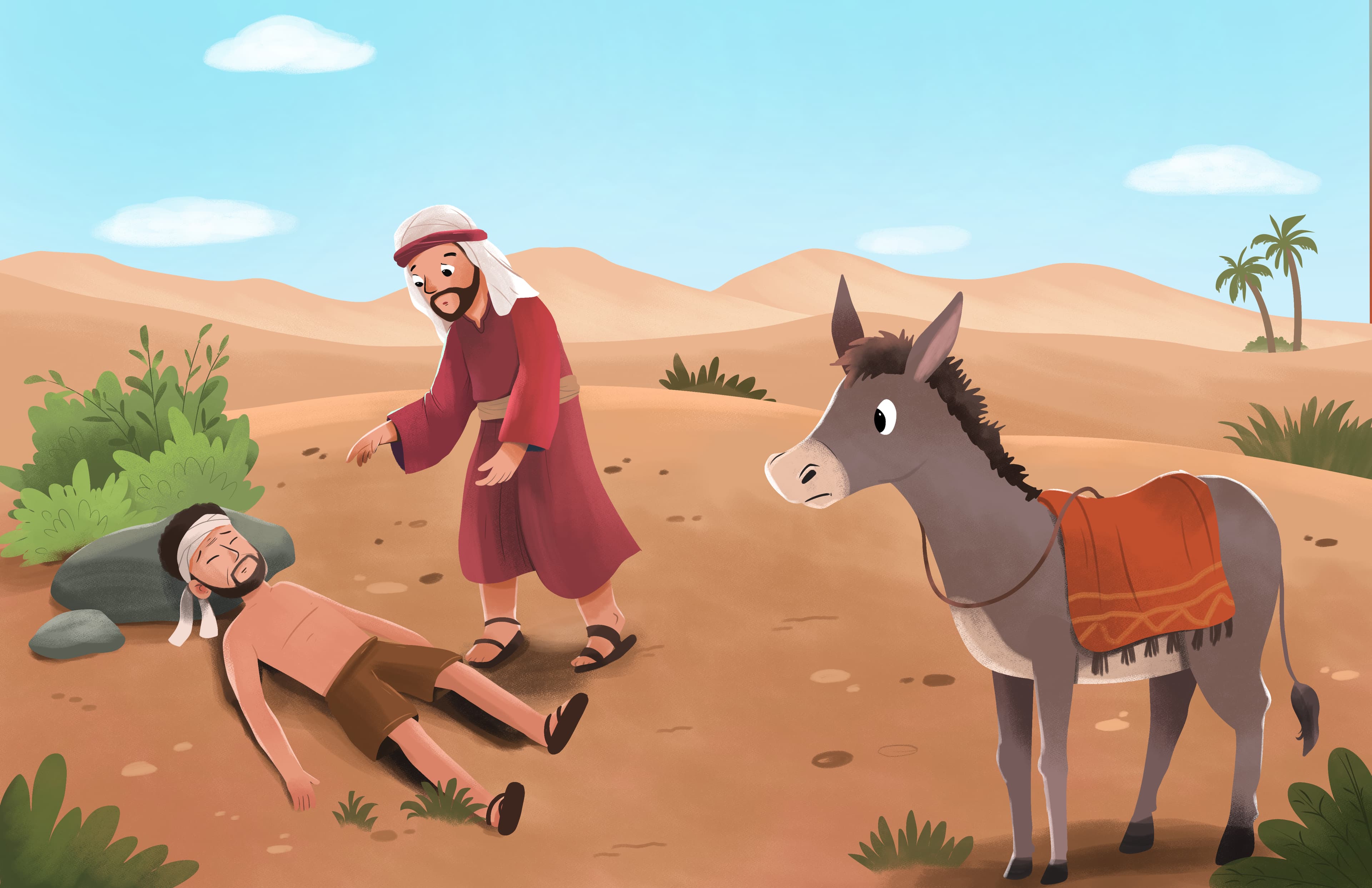 The Good Samaritan — a personalized children's book